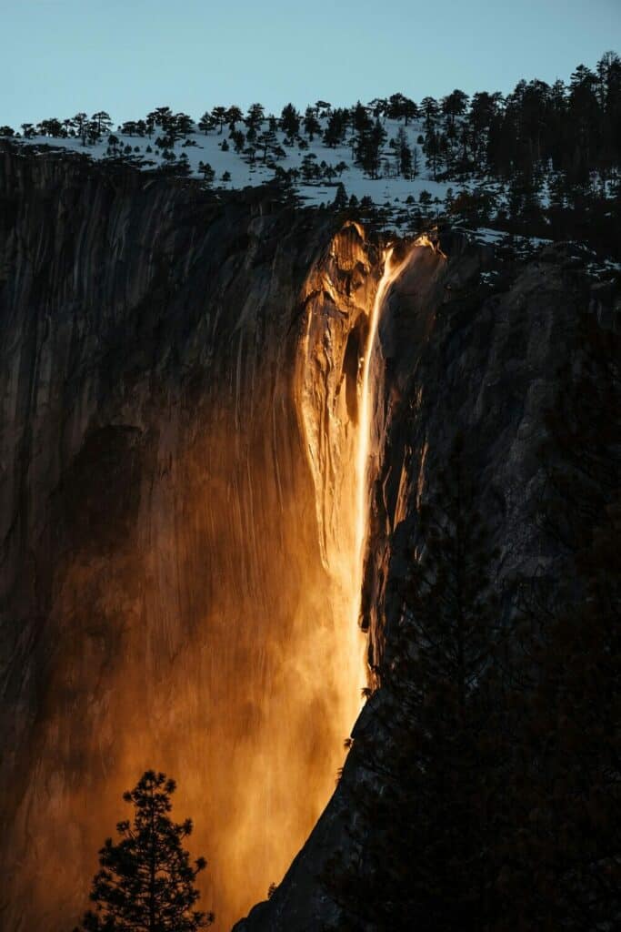 Horsetail Fall Yosemite National Park