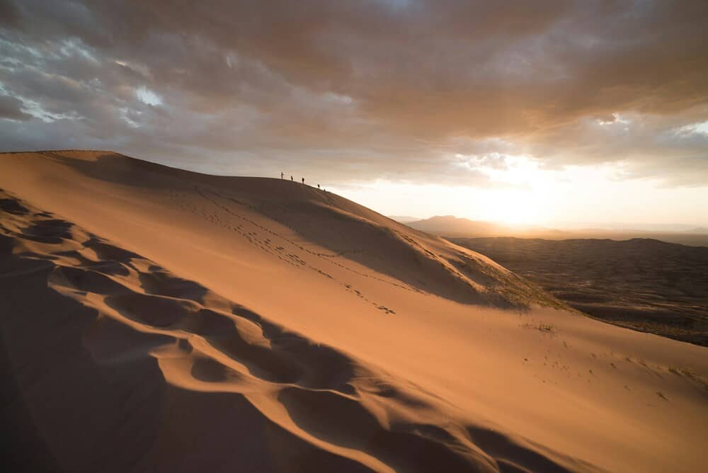 sand dunes in Mojave National Preserve