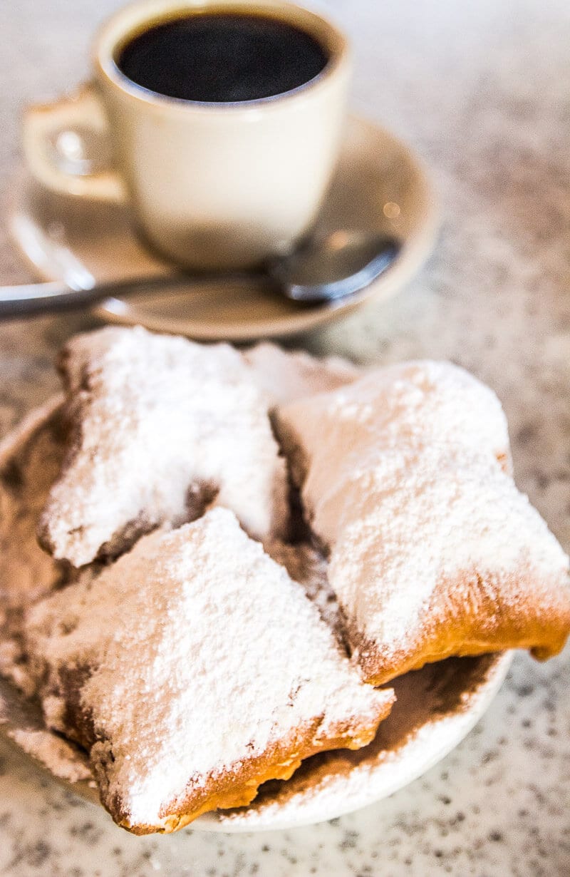 Beignets at Cafe Du Monde, New Orleans